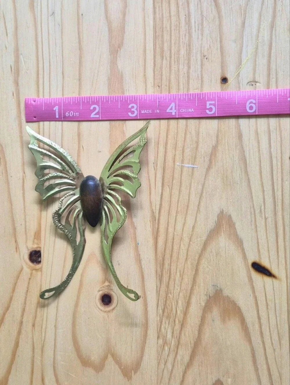 MCM Gold Butterfly Wall Decor - Set of 3